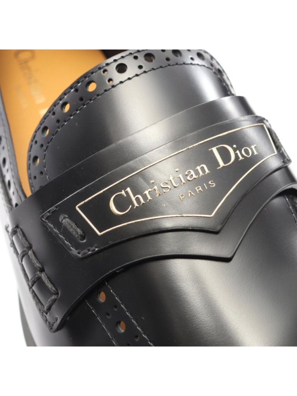 Dior Loafers Boy Perforated Leather - Picture 9 of 10